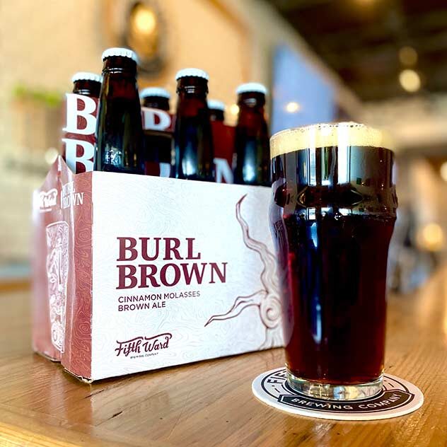 Burl Brown Ale from the Fifth Ward Brewing Company.