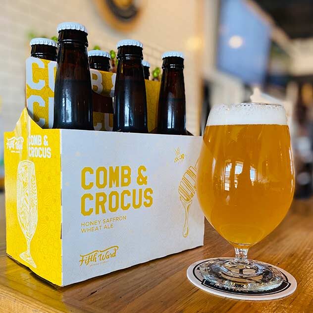 Comb & Crocus Ale from Fifth Ward Brewing.