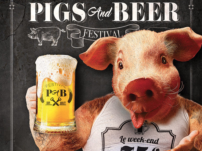 pigs and beer festival happy hour