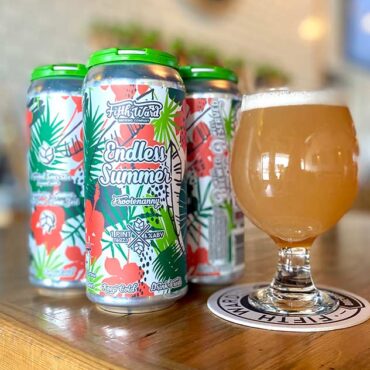 Cans of Endless Summer from Fifth Ward Brewing.