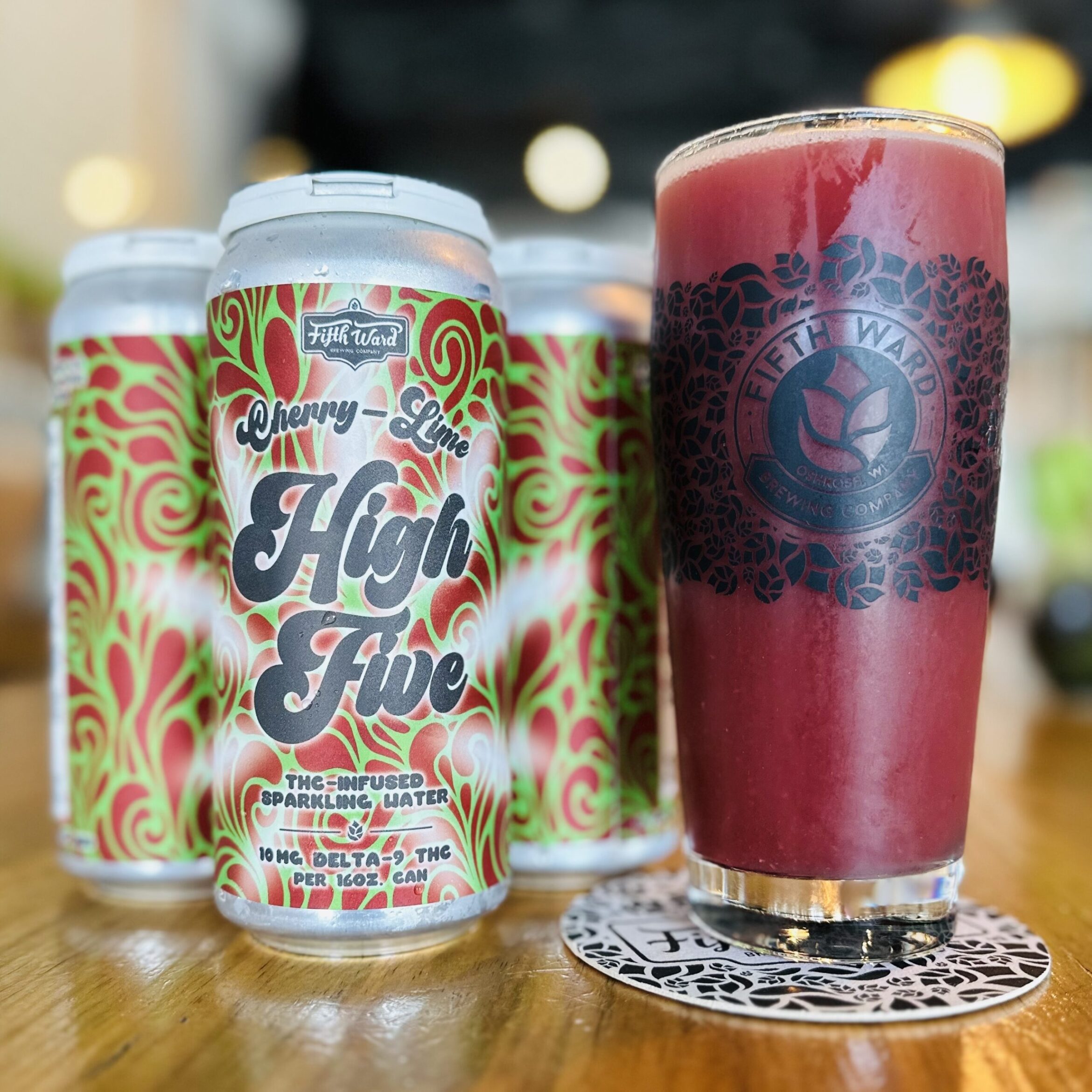 Cherry Lime High Five - Fifth Ward Brewing Company