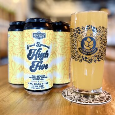 Peach lemonade high five